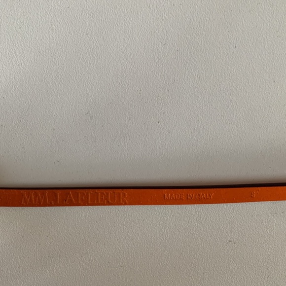 NWT MM LaFleur leather belt, size S - Picture 5 of 9